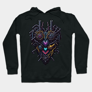 Cyborg Hearts Hoodie